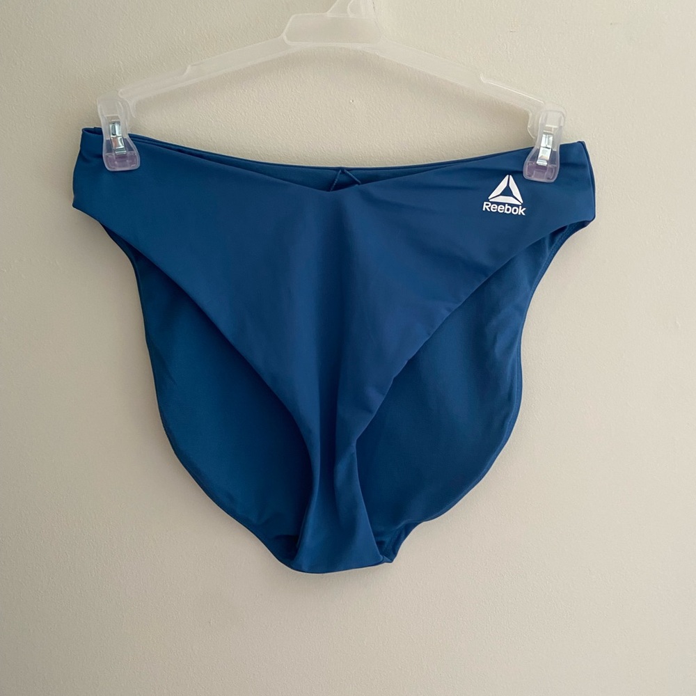 Reebok size Large dark blue swim bikini bottoms NWOT